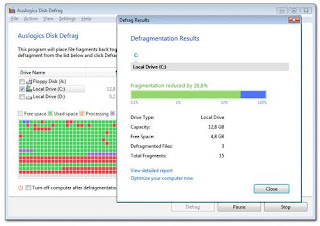 auslogics disk defrag Optimized Software software gratis terbaik untuk komputer anda