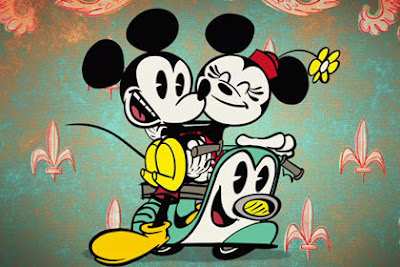 Mickey Mouse em Croissant de Triomphe