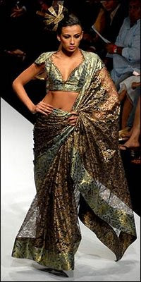 Designer Saree-Lakme Fashion Week 2009