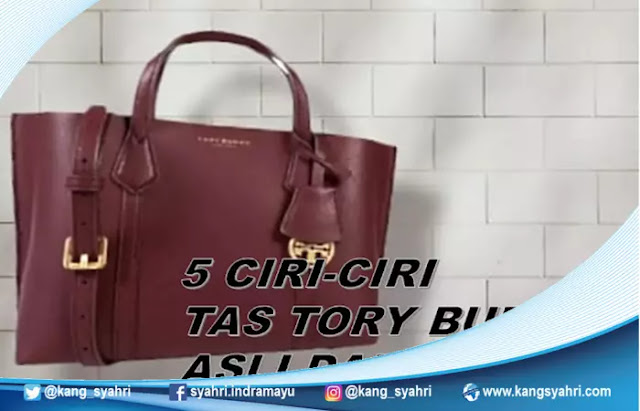 Berikut ini cara mengenali Tas Tory Burch yang asli atau palsu