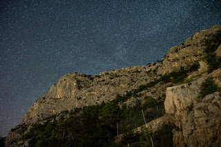 Landschaftsfotografie Nachtfotografie Startrails Makarska Riveria Biokovo Olaf Kerber