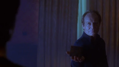 The Host (Lance Henriksen) offers Jake a very special gift...