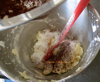 Muffin tout chocolat préparation