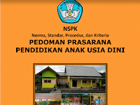 PEDOMAN SARANA DAN PRASARANA PENDIDIKAN ANAK USIA DINI