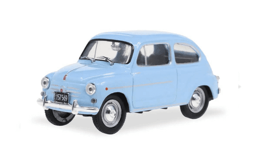 coleccion grandes clasicos argentinos, grandes clasicos argentinos la nacion, fiat 600 d 1:43