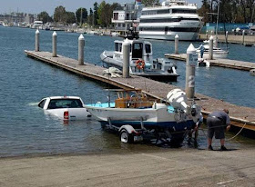 Failure to grasp the concept of the boat launch