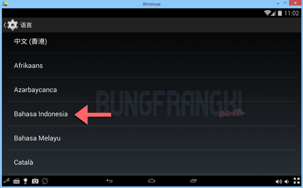 Cara Mengubah Bahasa Emulator Windroye dalam 1 Menit