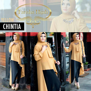 Chintia Tunik by Farisha Hijab Coklat