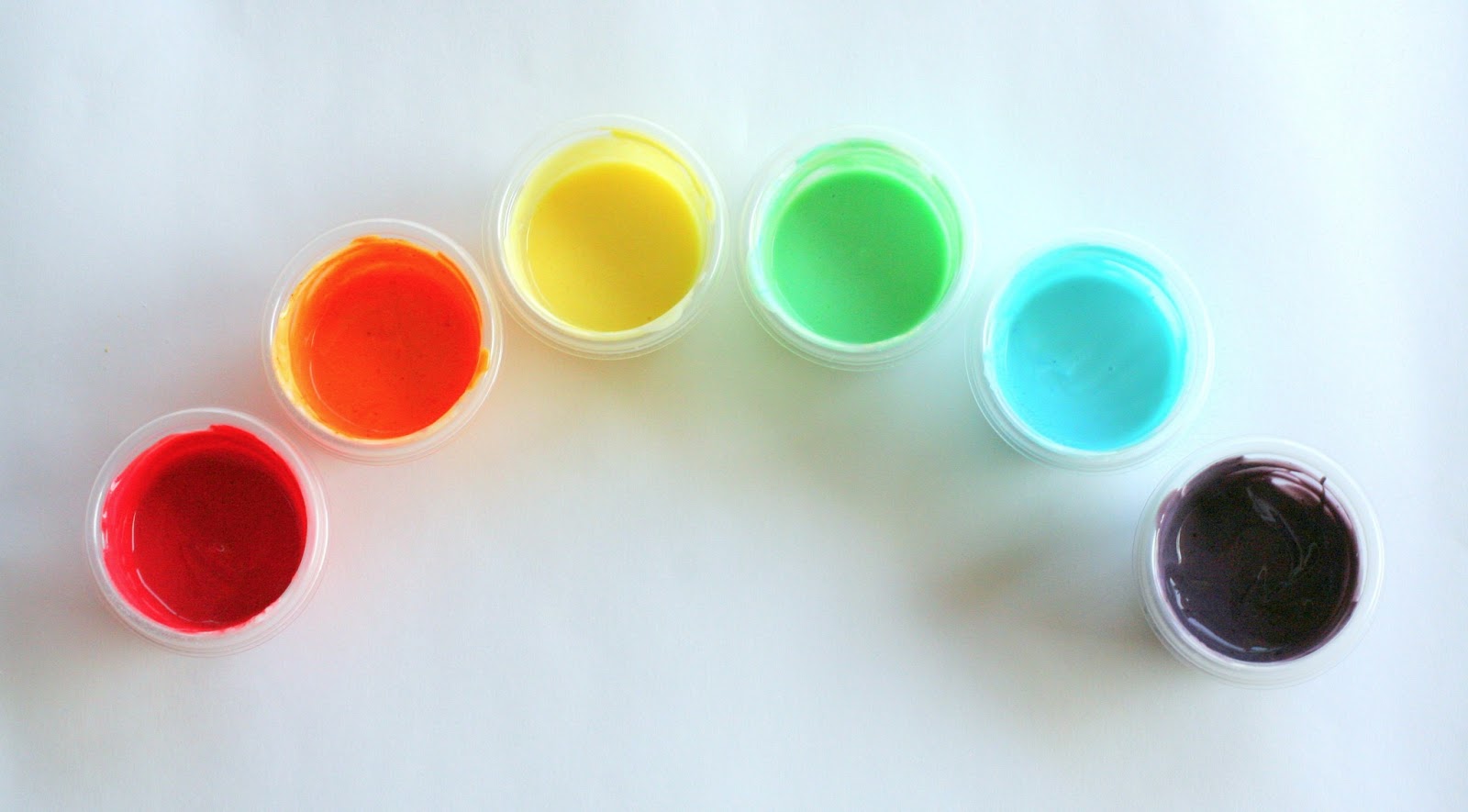 Edible Paint for Babies using just 2 ingredients! - Messy Little