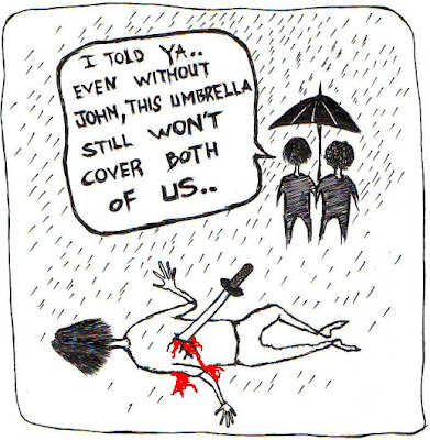 the killers, umbrella, rain