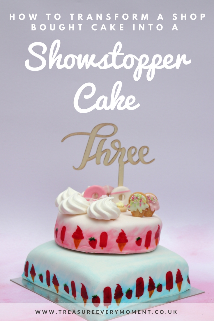 HOW TO: Transform a Shop Bought Cake into a Showstopper for a Birthday or Wedding