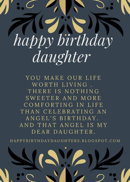 Happy birthday daughter from mom quotes