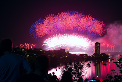 New Year's Day Fireworks - Sydney, Australia