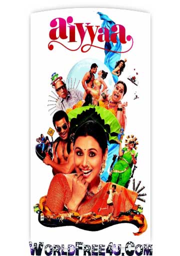 Poster Of Bollywood Movie Aiyyaa (2012) 300MB Compressed Small Size Pc Movie Free Download worldfree4u.com