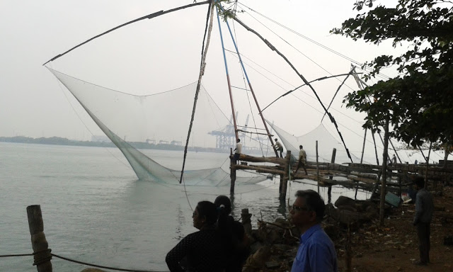 The Chinese fishing nets, Fort Cochin