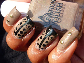 Lacquer Lockdown - Elevation Polish, Elevation Polish Everest 2, stamping, nail art, Elevation Polish Summit Collection #2, Messy Mansion, MM17,  holographic polish, studded nails, Mundo de Unas stamping polish, diy nail art, cute nail art ideas, cute spring nail art, new nail art ideas, 