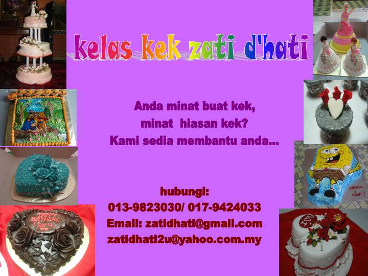 kelas kek zati dhati