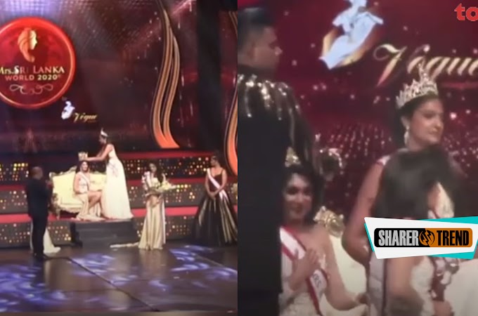 Former Sri Lankan Beauty Queen Refused to Crown New Winner Claiming She’s a Divorcee