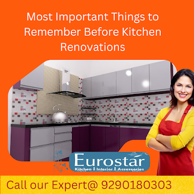 4.Most Important Things to Remember Before Kitchen Renovations