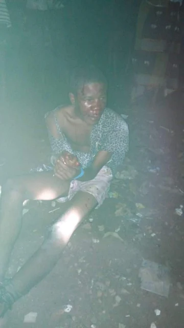  Photos: Suspected burglar caught and beaten up in Imo State