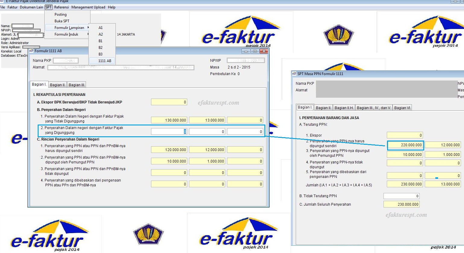 Contoh Faktur Pajak Eceran - Simak Gambar Berikut