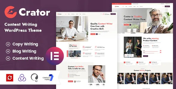 Best Content Writer WordPress Theme