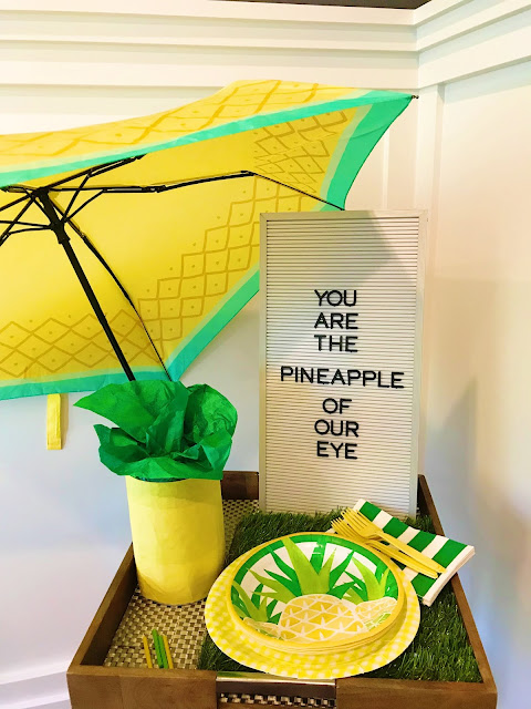 Pineapple Themed Party @michellepaigeblogs.com