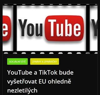 YouTube a TikTok bude vyšetřovat EU ohledně nezletilých - AzaNoviny