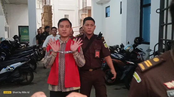 Kadis PMDT Lampura serta Tiga Rekannya, Jadi Tersangka dan Langsung Ditahan di Rutan Kotabumi