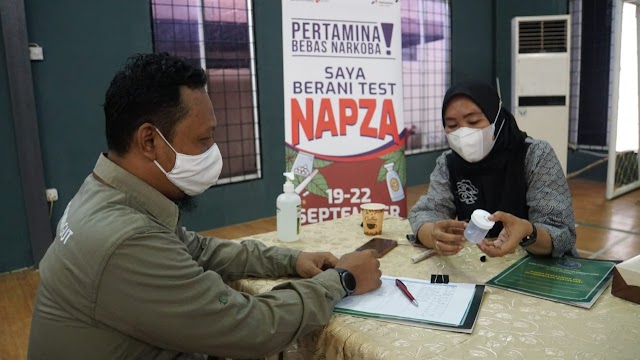 Lakukan Tes NAPZA, Upaya Pertamina Patra Niaga Regional Sumbagut Lindungi Pekerja dan Mitra Kerja 