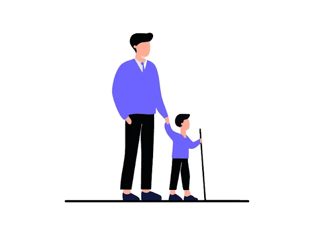 father-and-son-walking-minimal-vector-design