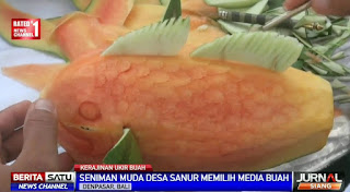 Buah merupakan salah satu makanan kaya vitamin yang digemari masyarakat. Namun bagi warga Sanur, Denpasar, buah justru menjadikan objek seni bernilai tinggi. Published on Aug 24, 2014.