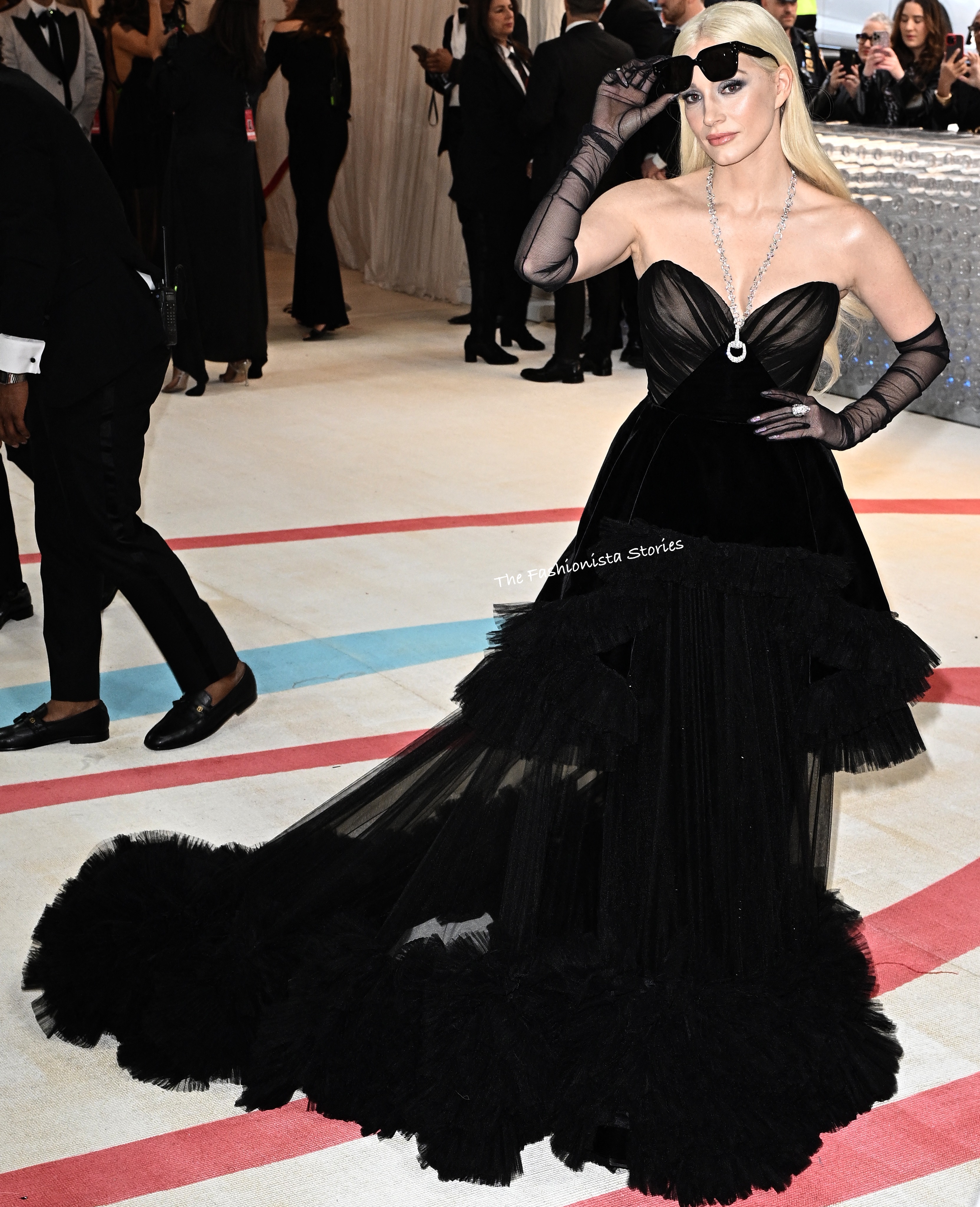 at the 2023 Met Gala Celebrating Lagerfeld: A of