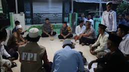 Jaga Kerukunan, Kapolres Serang Silaturahmi dan Buka Puasa Bareng Ketua FPI Kecamatan Pontang