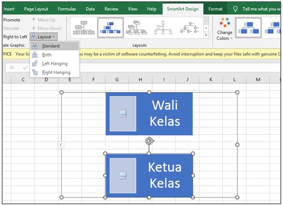 Cara Menggunakan SmartArt di Excel