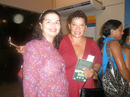 Neca Machado e a poetisa Carla Nobre