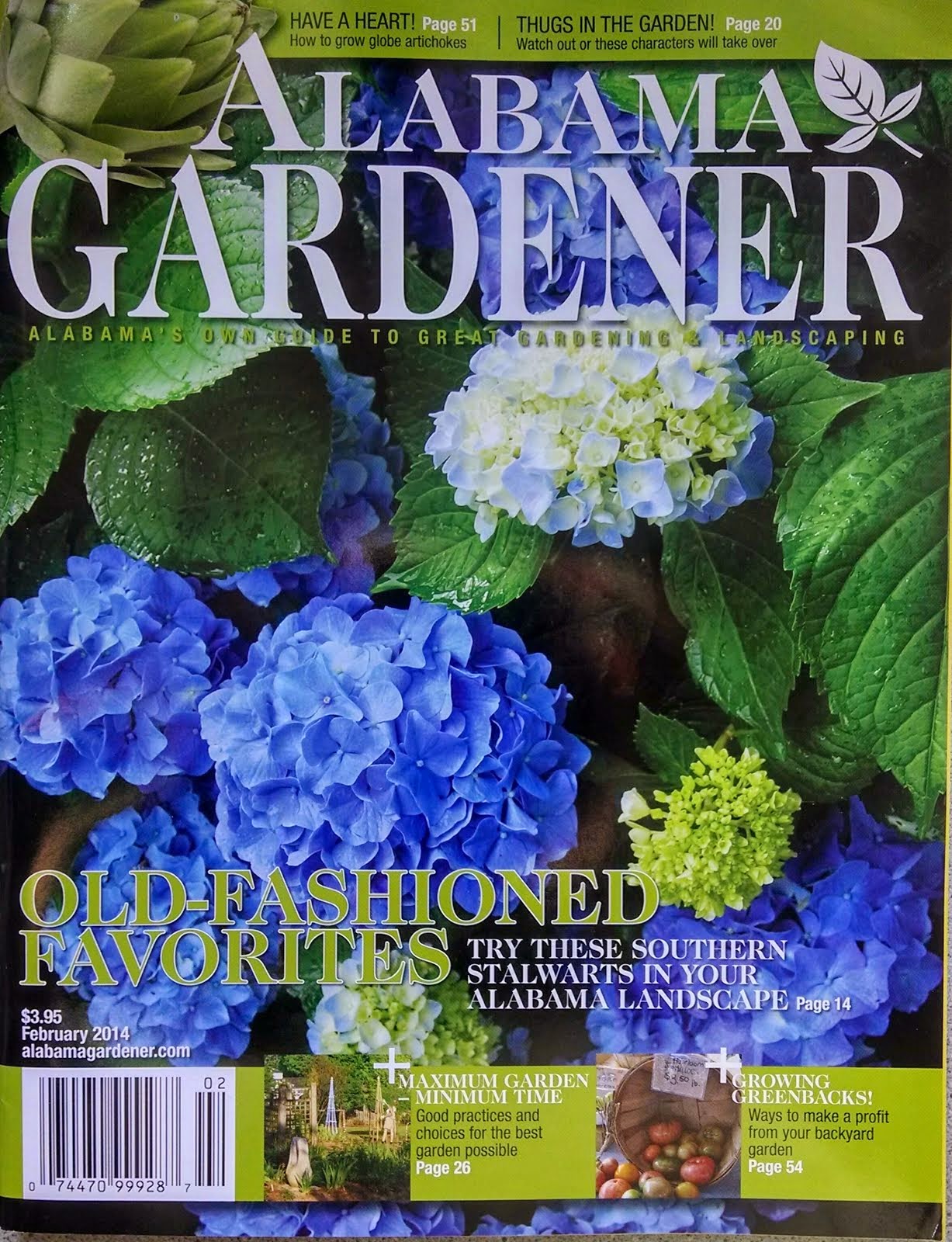 Featured in Alabama Gardener Magazine!