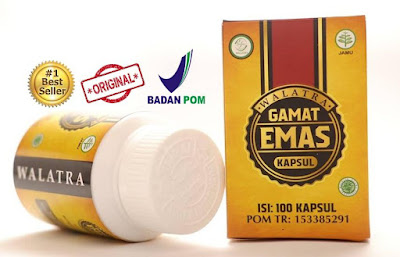 Walatra Gamat Emas Kapsul Original