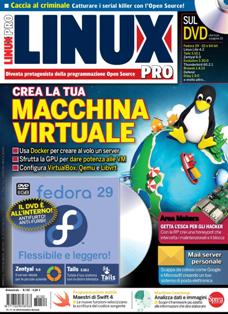 Linux Pro 192 - Dicembre 2018 & Gennaio 2019 | ISSN 1722-6163 | TRUE PDF | Mensile | Computer | Linux | Hardware | Software | Programmazione
Linux Pro è il mensile dedicato al famoso sistema operativo Open Source. La rivista fornisce tutti gli strumenti per utilizzare al meglio Linux in ambito lavorativo ma non solo. In ogni numero trovate articoli di approfondimento sui temi più caldi del momento, prove hardware e software e oltre 30 pagine di tutorial di programmazione, networking, sicurezza e altro ancora. 96 pagine ricche di consigli e suggerimenti su come vivere al meglio l'esperienza del Free Software. La rivista ha in allegato un DVD con le distribuzioni e il software per Linux più recente.