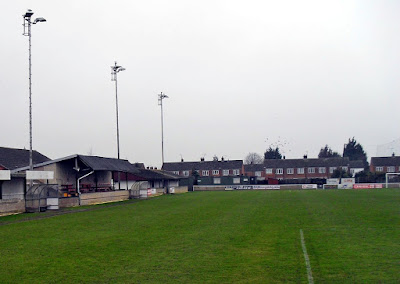 Brigg Town Football Club's EC Surfacing Stadium - previously known as The Hawthorns