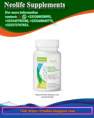 Neolife CoQ10 enhance muscle cell energy production and renewal