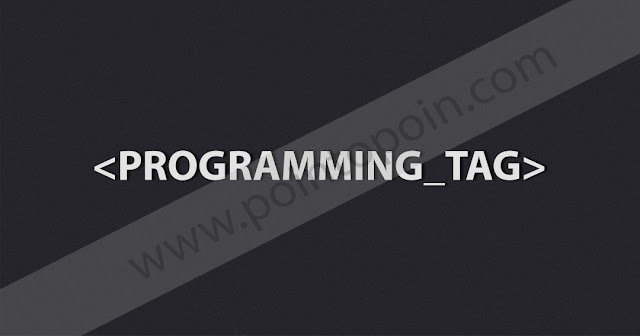 Tag Pada HTML Part 12 : Programming Tag