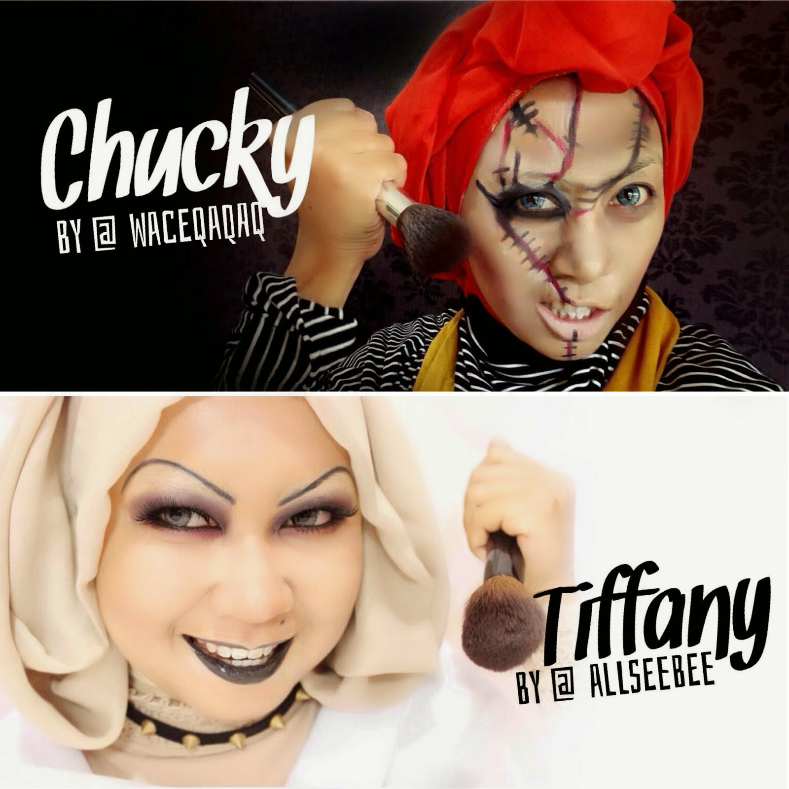 Ini Vindy Yang Ajaib Makeup Collaboration Bride Of Chucky