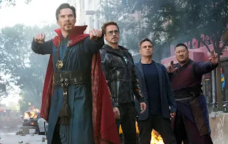 Anvengers: Infinity War New York fight scene