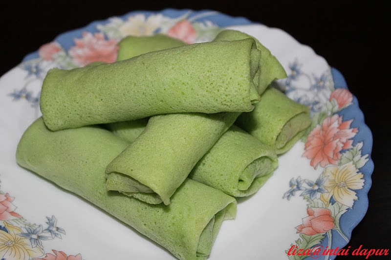 INTAI DAPUR: Kuih Ketayap aka Kuih Gulung.