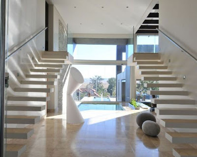 Floating staircase design modern home furniture design 2013