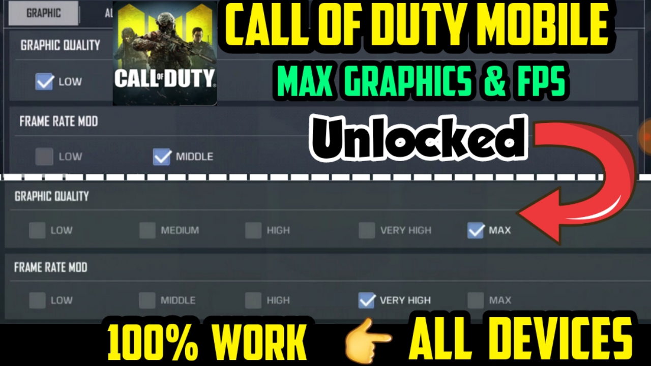 100% work) How to Unlock Max Graphics & FPS | GFX Tool ... - 