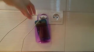 Membuat Holder Charger Hp dari Botol Sendiri