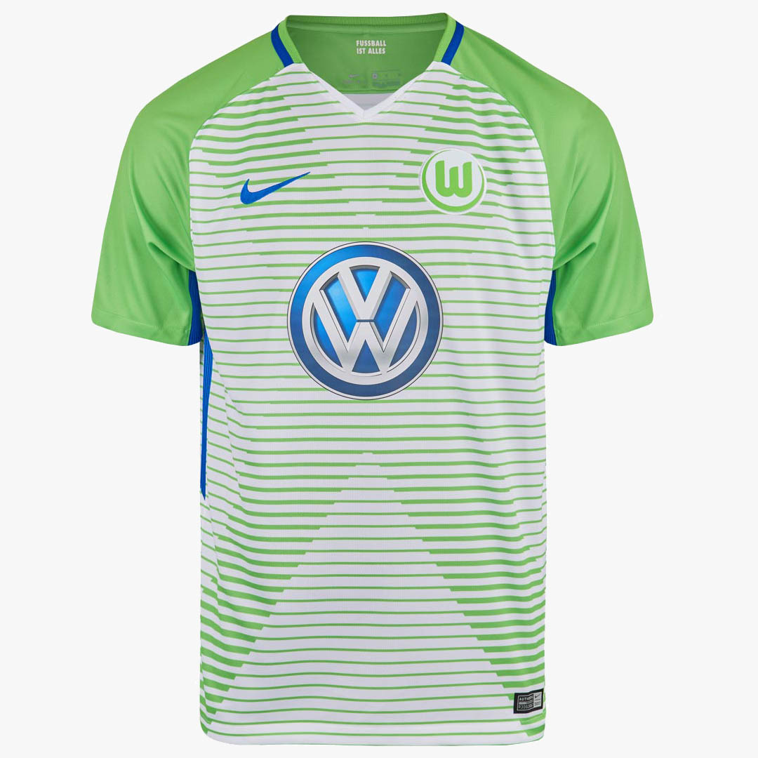 Nike Wolfsburg 17-18 Home, Away 