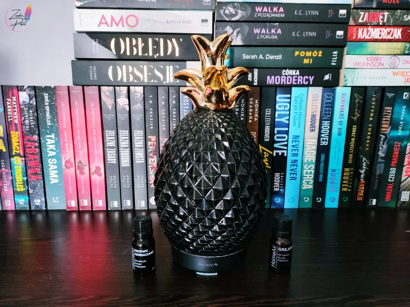 Ultradźwiękowy dyfuzor zapachowy Ananas w stylu Glamour - HomeAir